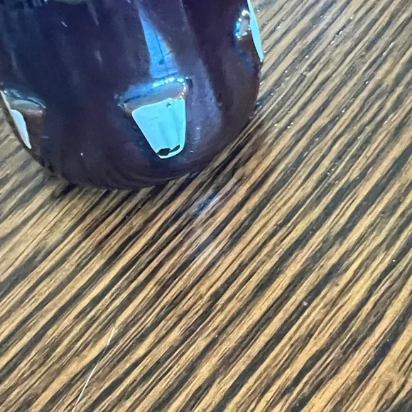 Vintage Black Ceramic Salt and Pepper Shakers - Picture 9 of 11